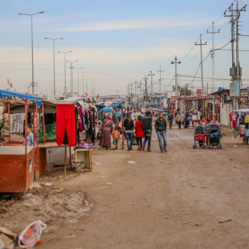 Iraq - Domiz Syrian refugee camp