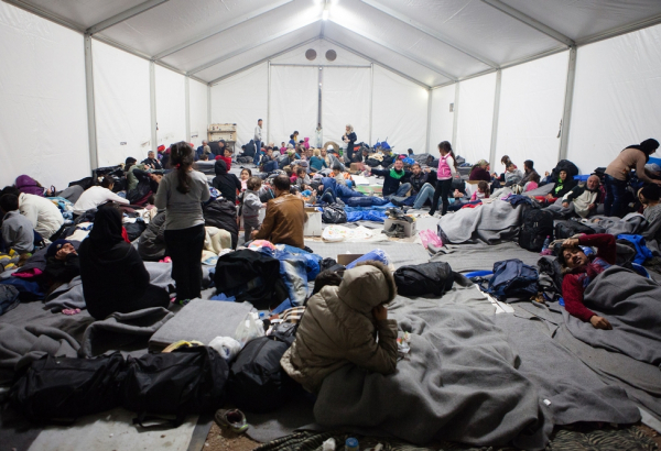 Idomeni after the closing of the border