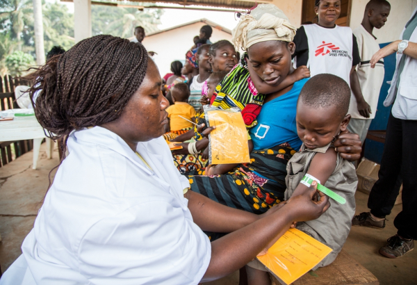 multi-antigenes vaccination campaign in CAR