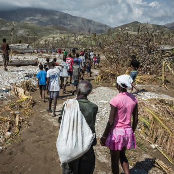 Hurricane Matthew Devastation in Haiti