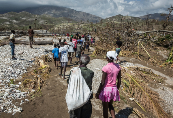 Hurricane Matthew Devastation in Haiti