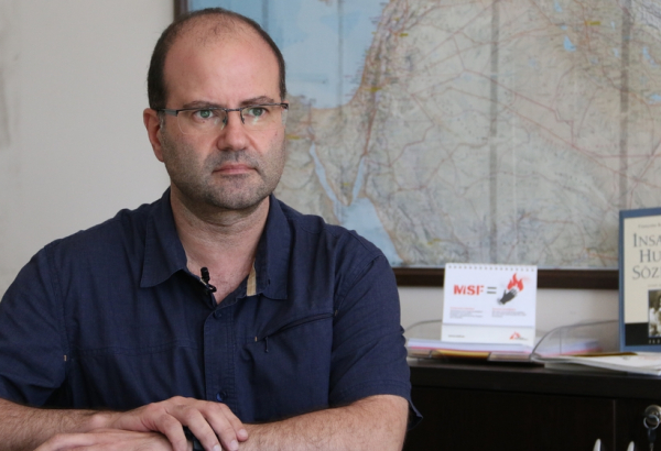 Carlos Francisco Head of Mission of MSF projects in Syria