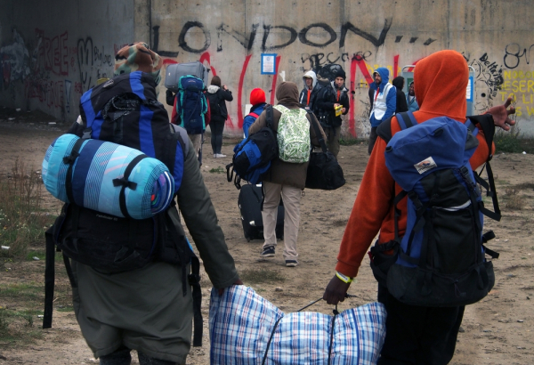 First day of Calais Dismantlement