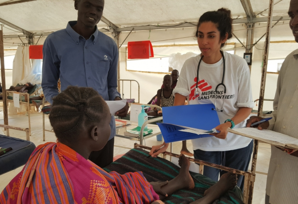 Medical activities in Bentiu PoC, South Sudan, 2016