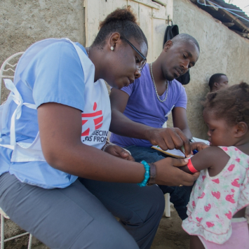 HAITI Hurricane Matthew Response, Port-à-Piment mobile clinics