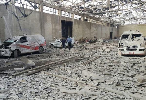 Destroyed Ambulances in East Ghouta, Syria