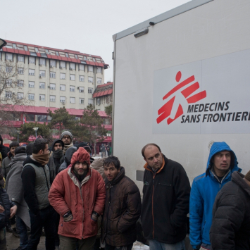 Winter Living Conditions in Belgrade, Serbia