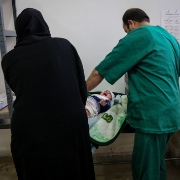 Medical care on the frontline - North Syria