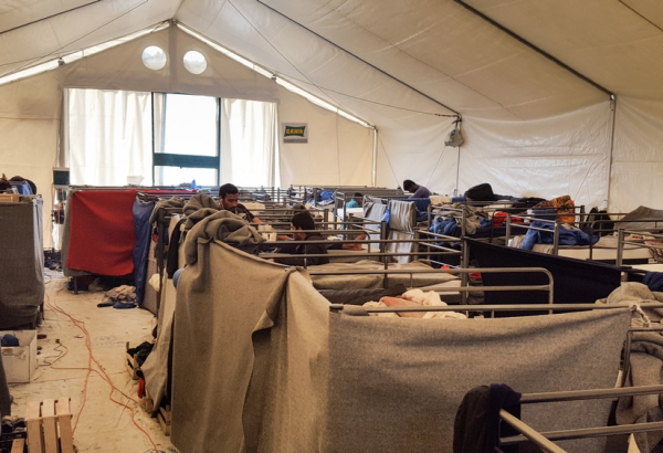 Living Conditions in Lesbos, Greece