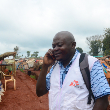 violence and displacement in Bria