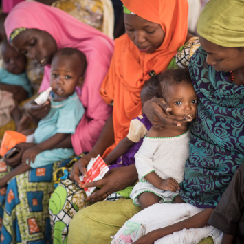 Nutrition centres in Maiduguri