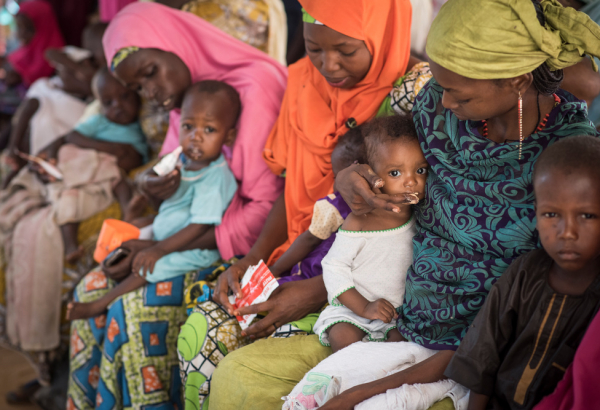 Nutrition centres in Maiduguri
