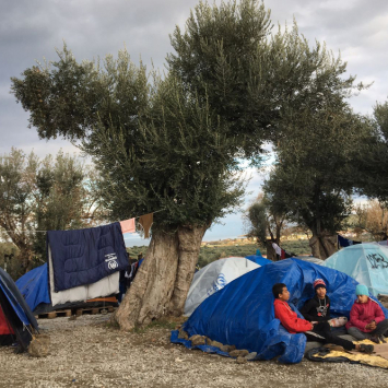 Trapped on the Greek islands