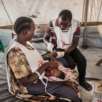 Aburoc Hospital and IDP Camp