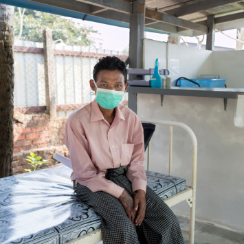 Insein clinic, for treatment for HIV, TB, and Hepatitis C in Yangon. By Alessandro Penso, Feb 2018.