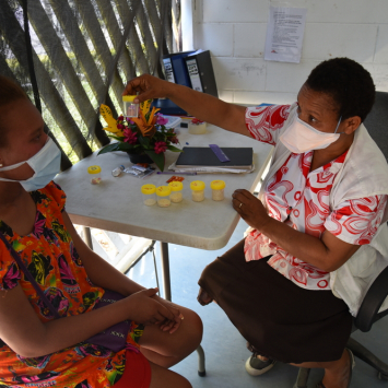 TB programs in Gulf Province and Port Moresby