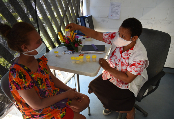 TB programs in Gulf Province and Port Moresby