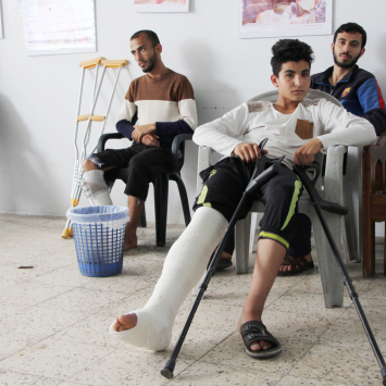 Admission of trauma patients following Palestinian March of Return