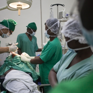 Influx of wounded patients in Sica hospital in Bangui