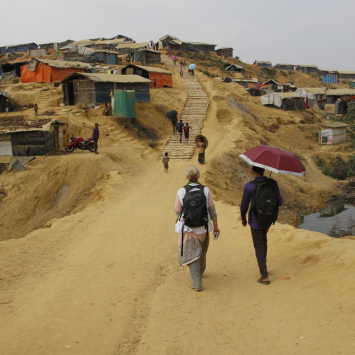 Kutupalong makeshift settlement