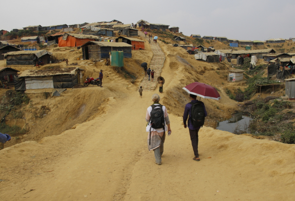 Kutupalong makeshift settlement