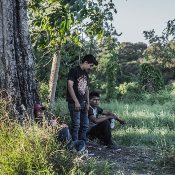 Migrants and Refugees in Mexico shelters