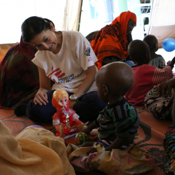 MSF IN CHAD: TACKLING MALNUTRITION IN AM TIMAN