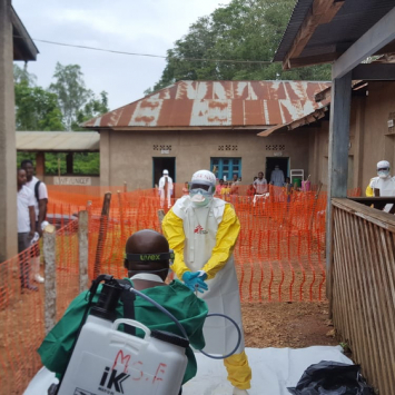 Ebola outbreak in Mangina