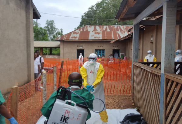 Ebola outbreak in Mangina
