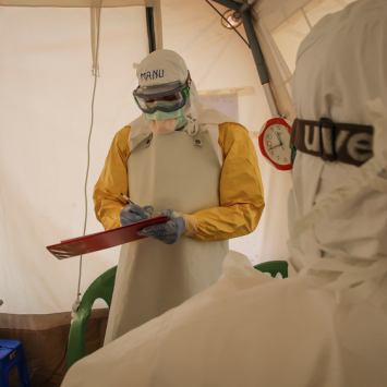 Ebola response in Mangina