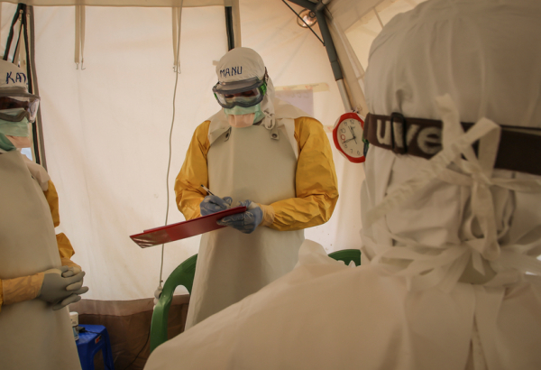 Ebola response in Mangina