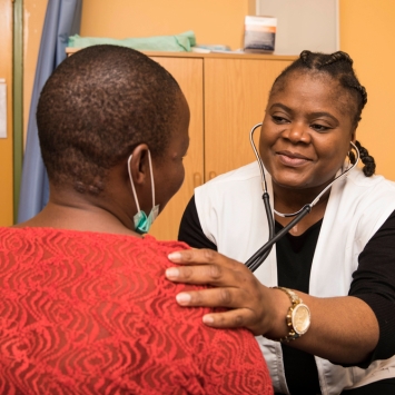 Michael Mapongwane Community Health Centre’s HIV/TB unit in Khayelitsha