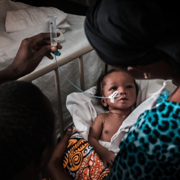 Guinea-Bissau. MSF emergency paediatric project in the national hospital in Bissau