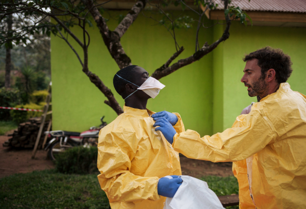 Decontamination activities in Kalunguta health zone, North Kivu province, DRC