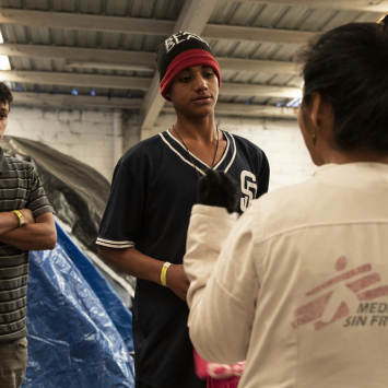 ASSISTING MIGRANTS IN TIJUANA