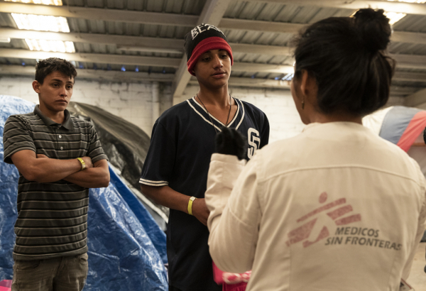 ASSISTING MIGRANTS IN TIJUANA
