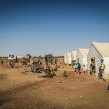 Barsalogho IDP camp