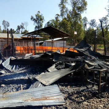 Katwa ETC inoperable after violent attack
