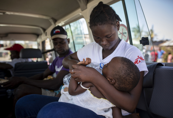 Mobile Clinics in Ponta Gea, Beira area.