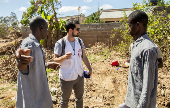 Respuesta al cólera en Buzi, Mozambique, 2019