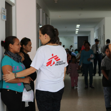 Medical care to Venezuelan migrants in Colombia