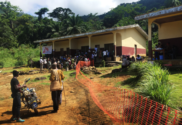 One-shot intervention in Menka, North-West Region of Cameroon