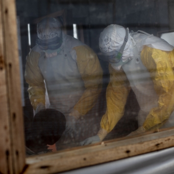 MSF supports the Ebola Transit Center in Bunia