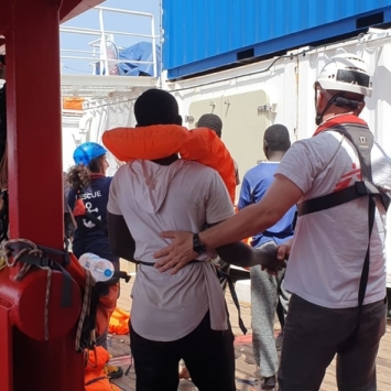 Ocean Viking First Rescue - August 9