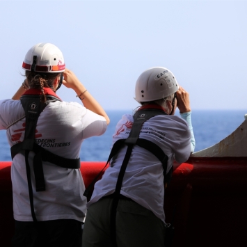 Ocean Viking First Rescue - August 9
