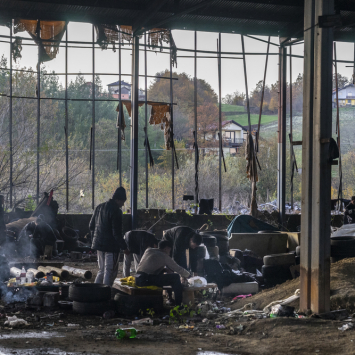 Thousands of migrants trapped ahead of Bosnian winter.