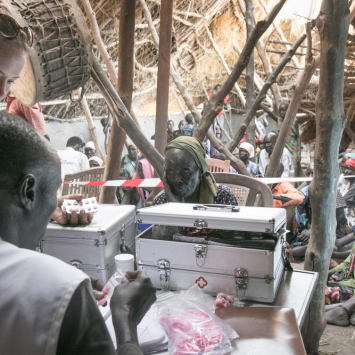 MSF floods intervention in Ulang, South Sudan.