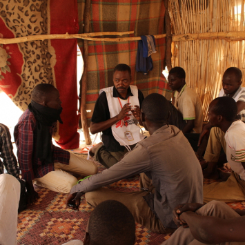 People on the move in Assamaka, Agadez