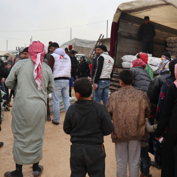 January 2020 displacement in northwest Syria