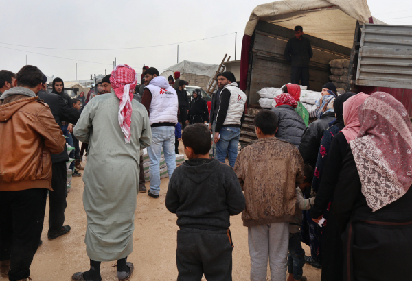 January 2020 displacement in northwest Syria